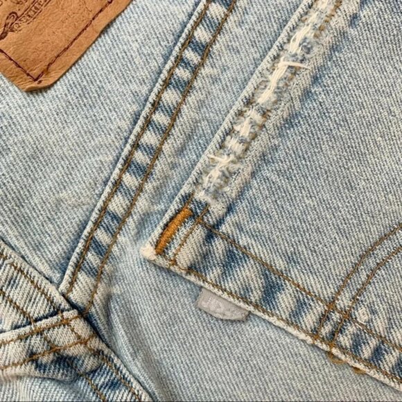 Levi's Thrasher Jorts Jean Shorts Denim Distressed Cutoffs 12th tribe light wash - Picture 8 of 15